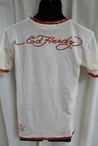 エドハーディー ED HARDY メンズ半袖Ｔシャツ Mサイズ アウトレット TIGER 新品_画像4