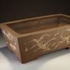 ♦中国 長方形 神獣飾り盆栽鉢 小品盆栽鉢 古玩古美術品 コレクション 骨董品 楽天市場】【中古】盆栽鉢 大助 心山 小型 長辺 約11cm 長方鉢